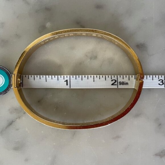 CHARLES REVSON Love Bracelet by Aldo Cipullo 1970 Gold Elecroplate - Picture 17 of 17